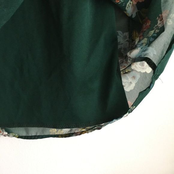 3/$15- Tobi Floral Print Mini‎ Shift Dress Lined Sh - Picture 3 of 6